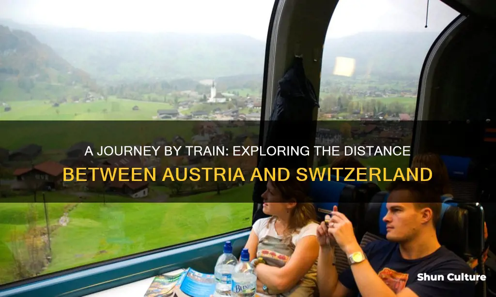 how far is austria from switzerland by train