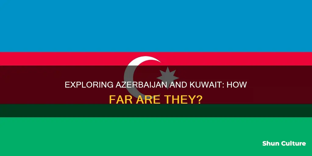 how far is azerbaijan from kuwait