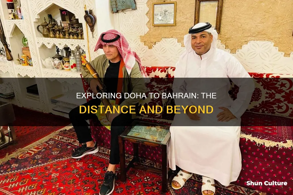 how far is bahrain from doha