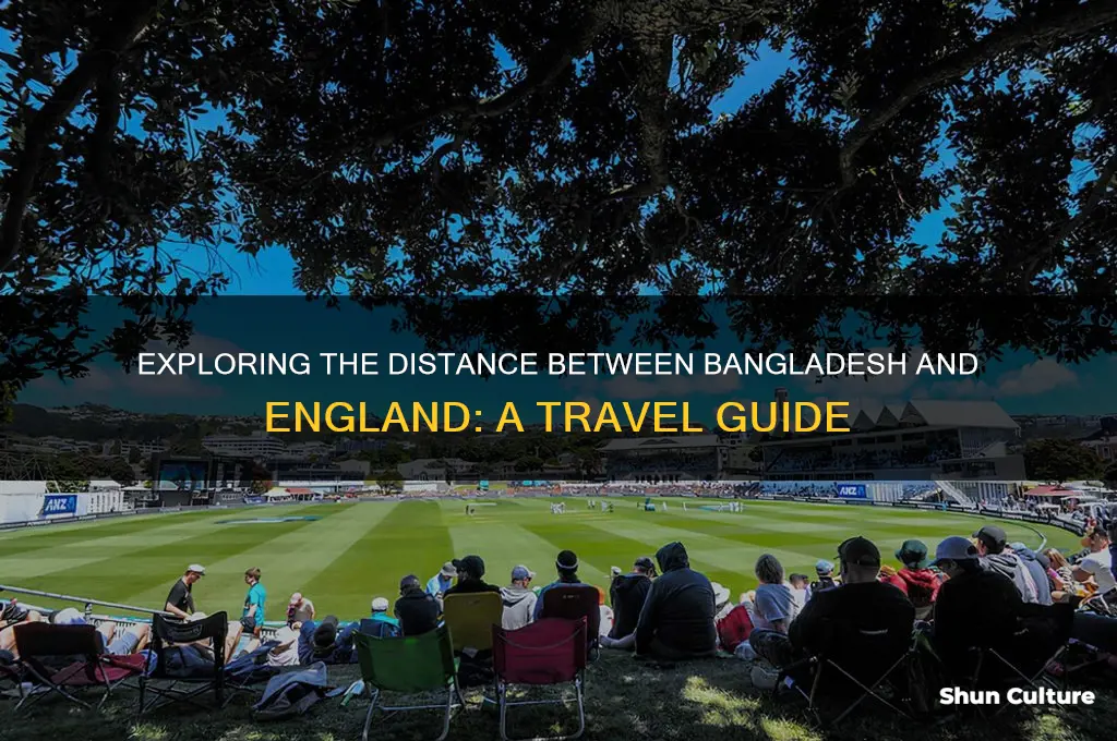 how far is bangladesh from england