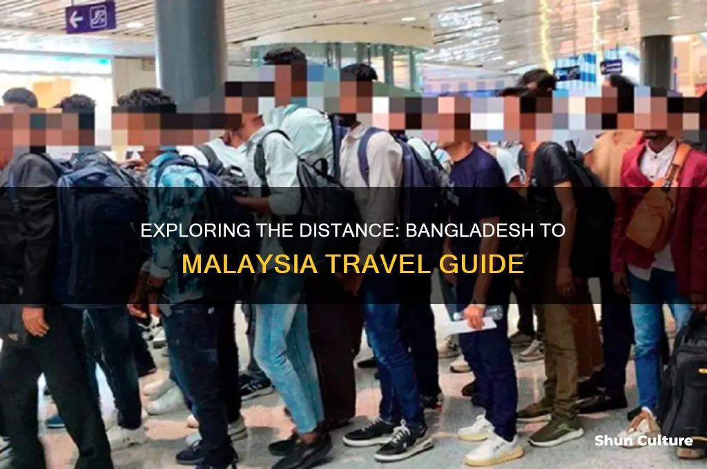 how far is bangladesh from malaysia