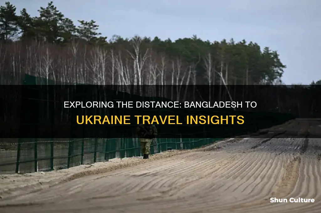 how far is bangladesh from ukraine