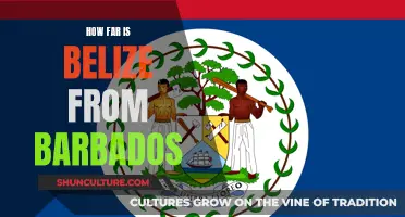 The Distance Between Belize and Barbados: A Tropical Trek