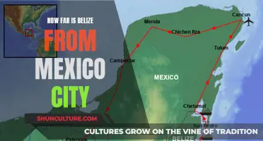 The Distance Between Adventure and Paradise: Exploring the Miles Between Belize and Mexico City