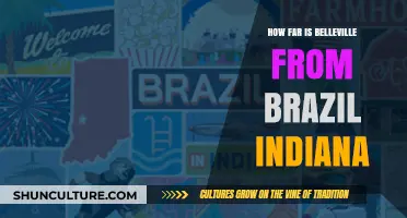 Distance from Belleville to Brazil, Indiana: A Travel Guide
