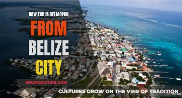 Belmopan's Distance from Belize City: A Quick Guide