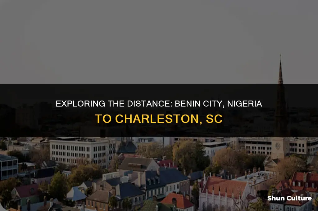 how far is benin city edo state.nigeria from charleston sc