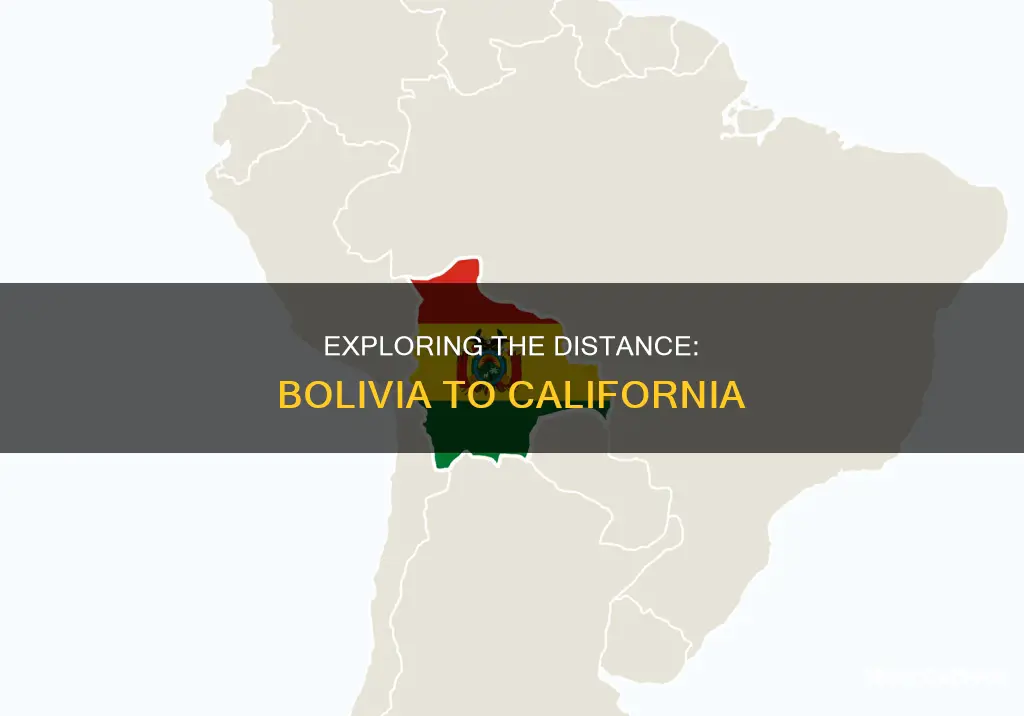 how far is bolivia from california