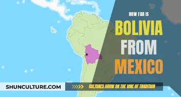 Exploring Distances: Bolivia and Mexico's Unique Proximity