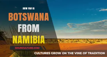 Exploring Botswana-Namibia Distance: Travel Time and Border Crossings