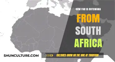 Exploring Botswana's Distance from South Africa: A Travel Guide