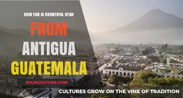 Distance from Bountiful, Utah to Antigua, Guatemala: A Travel Guide