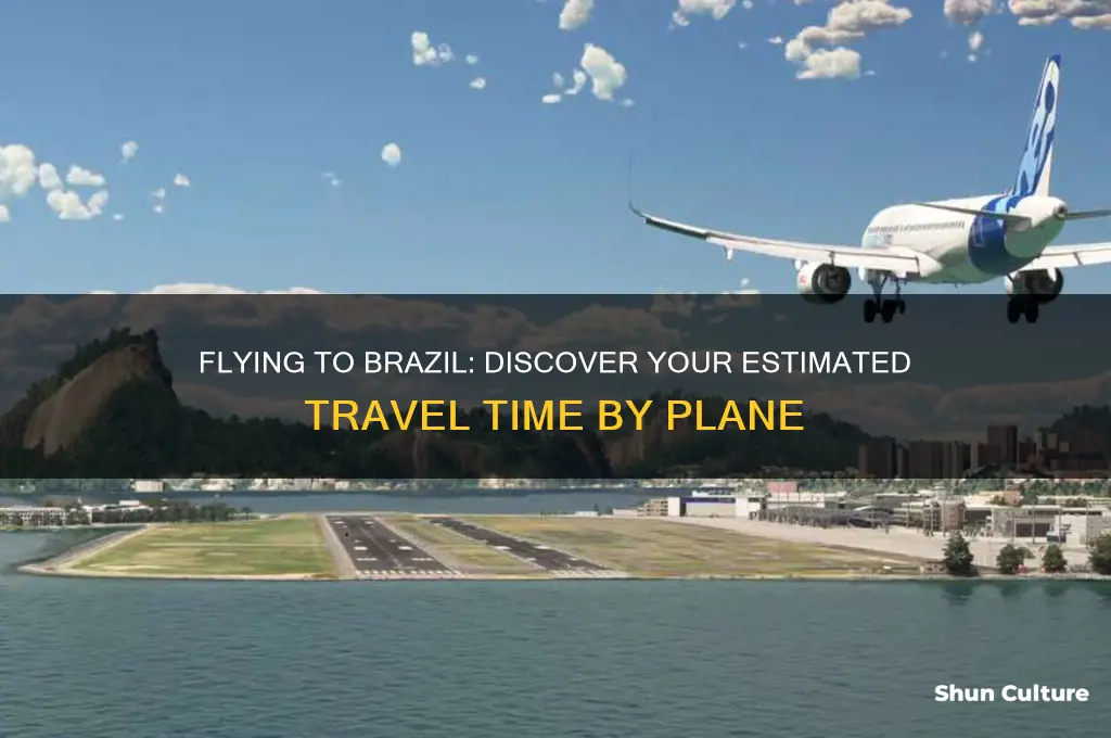 how far is brazil by plane