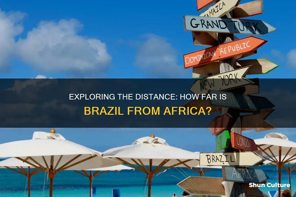 how far is brazil from africa