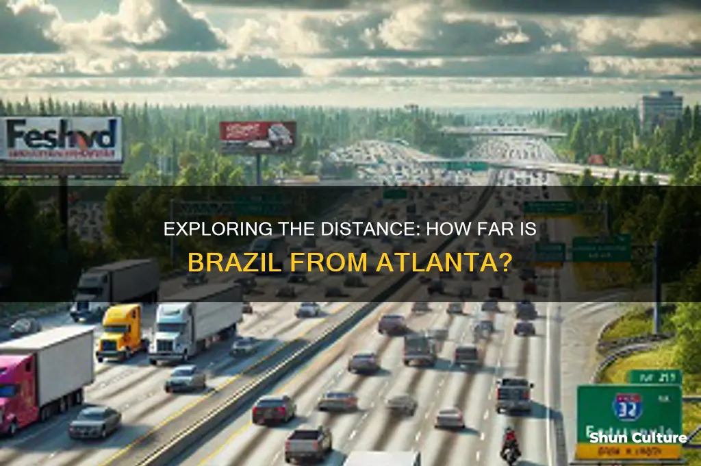 how far is brazil from atlanta