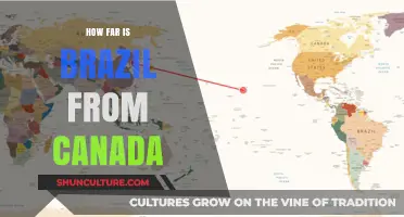 Exploring the Distance: How Far is Brazil from Canada?