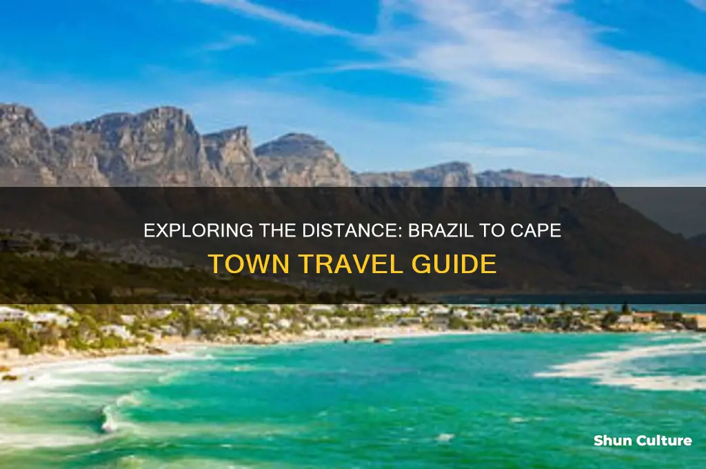 how far is brazil from cape town