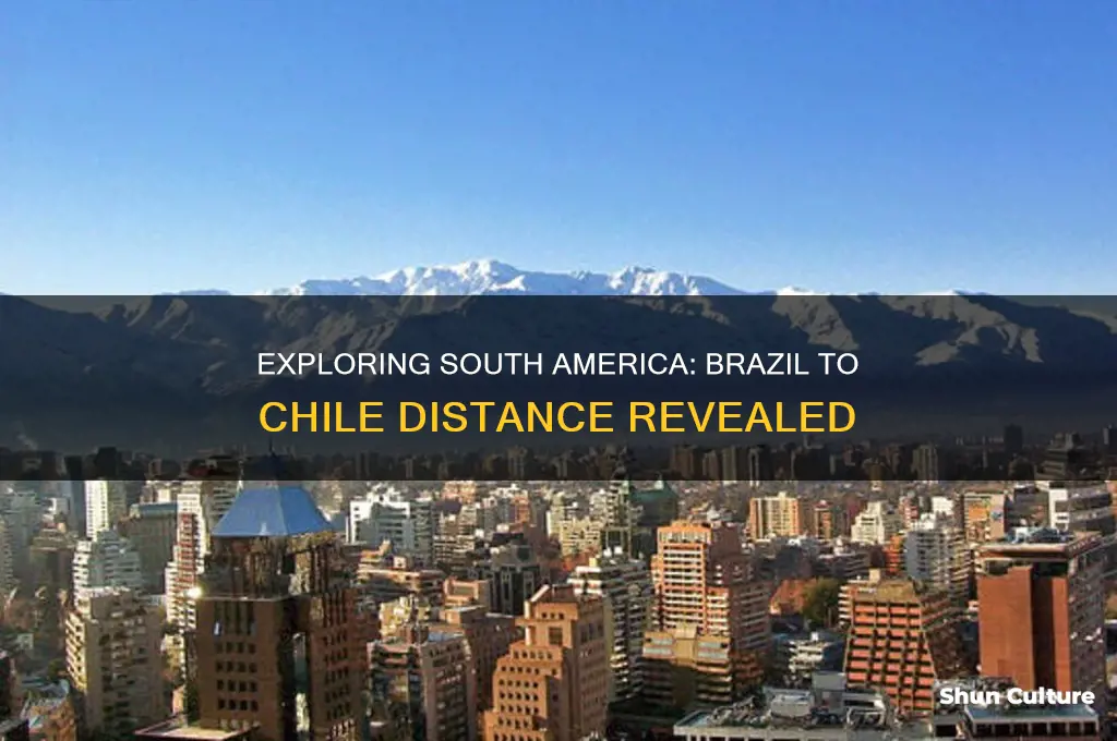 how far is brazil from chile
