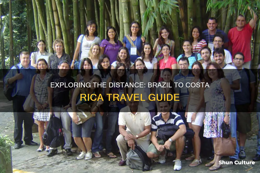 how far is brazil from costa rica