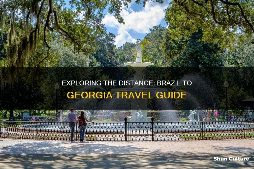 how far is brazil from georgia