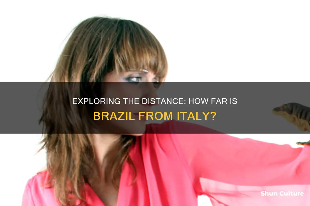 how far is brazil from italy