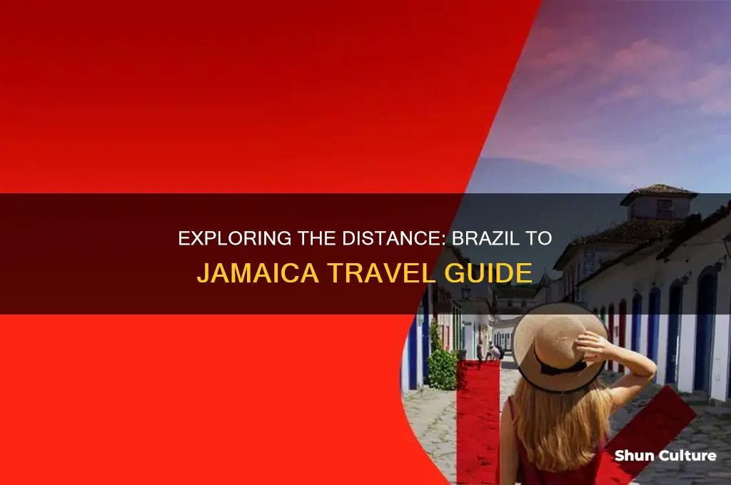 how far is brazil from jamaica
