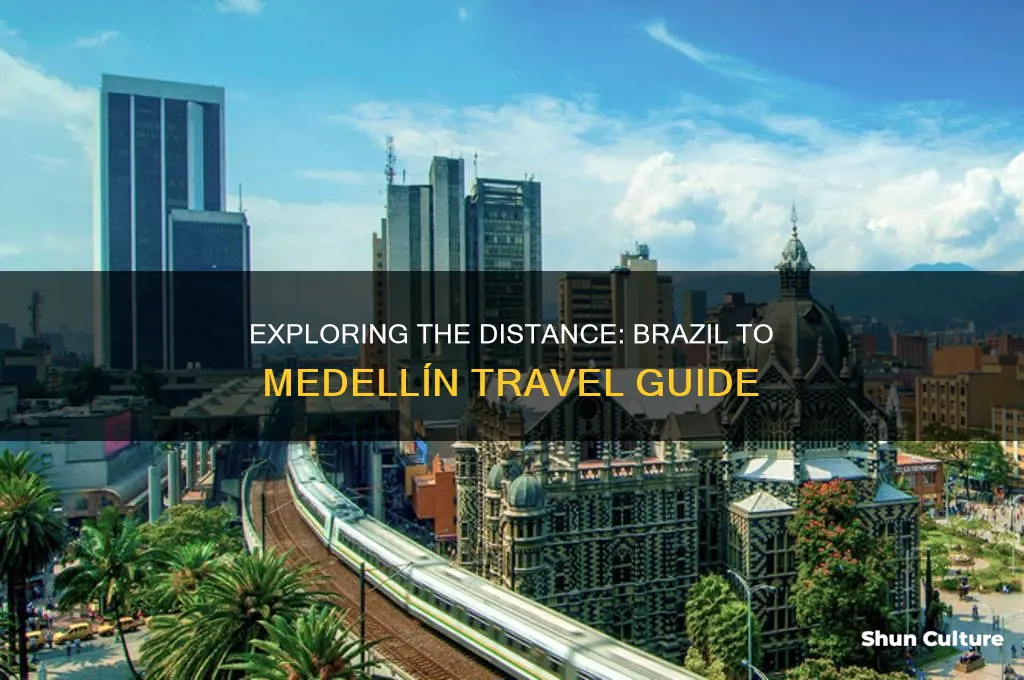 how far is brazil from medellin