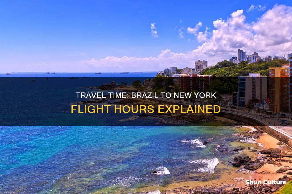 how far is brazil from new york hours