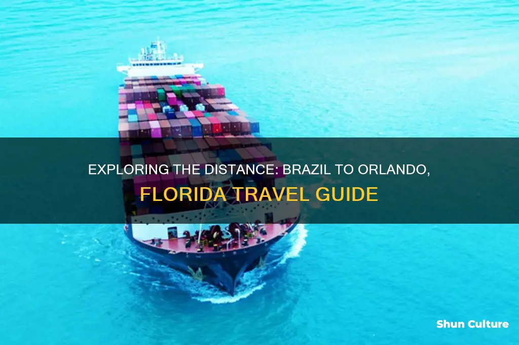 how far is brazil from orlando fl