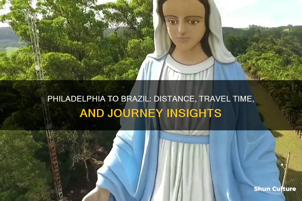how far is brazil from philadelphia