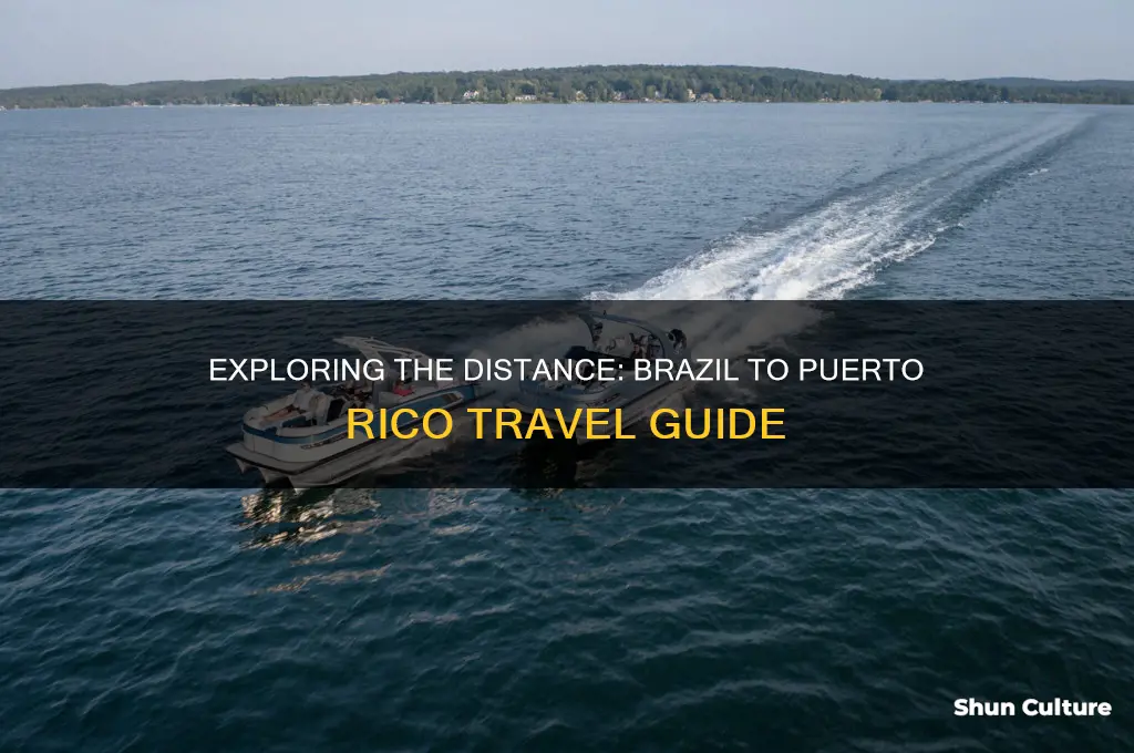 how far is brazil from puerto rico