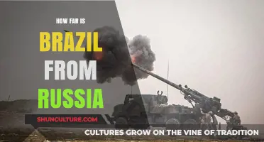 Exploring the Distance: How Far is Brazil from Russia?