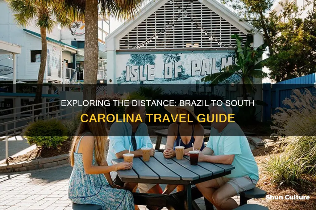 how far is brazil from south carolina