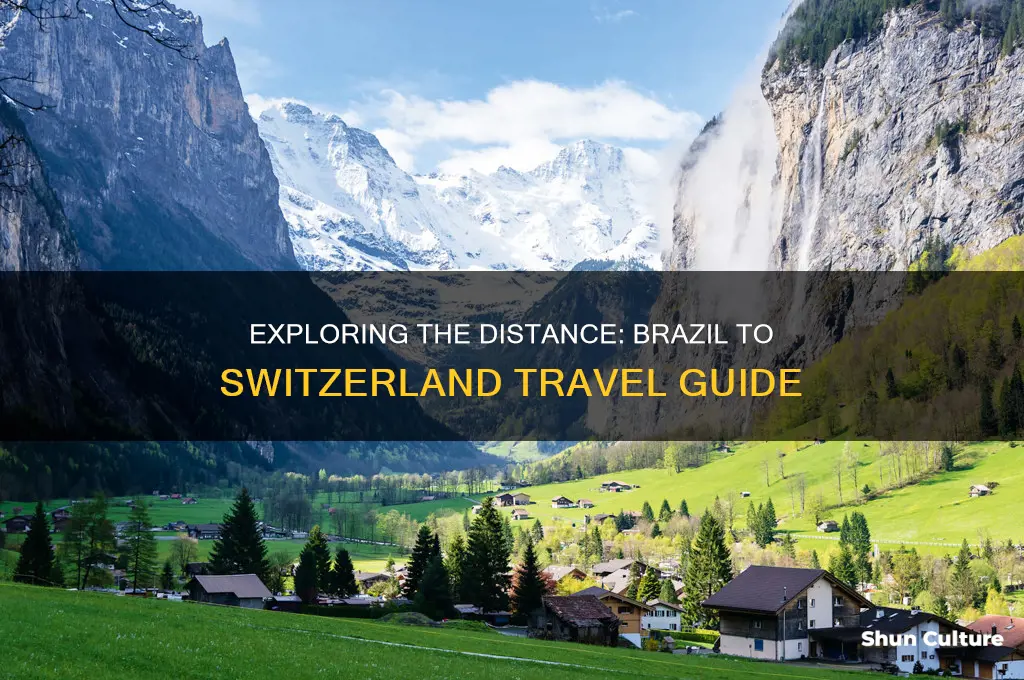 how far is brazil from switzerland