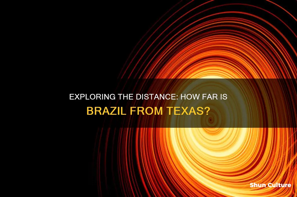 how far is brazil from texas