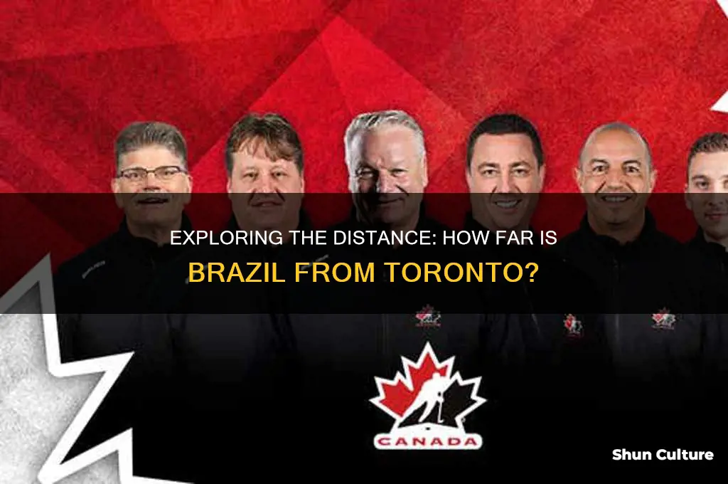 how far is brazil from toronto