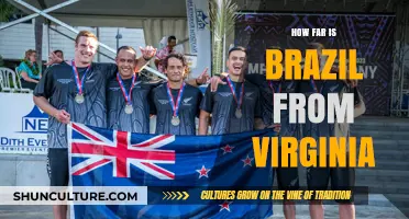 Exploring the Distance: How Far is Brazil from Virginia?