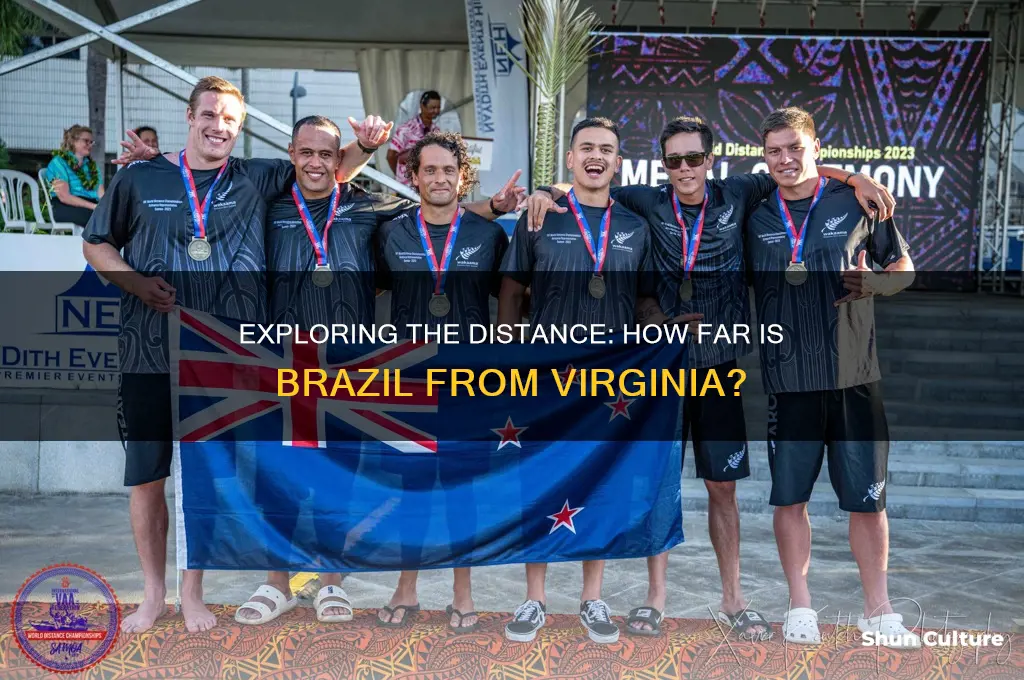 how far is brazil from virginia