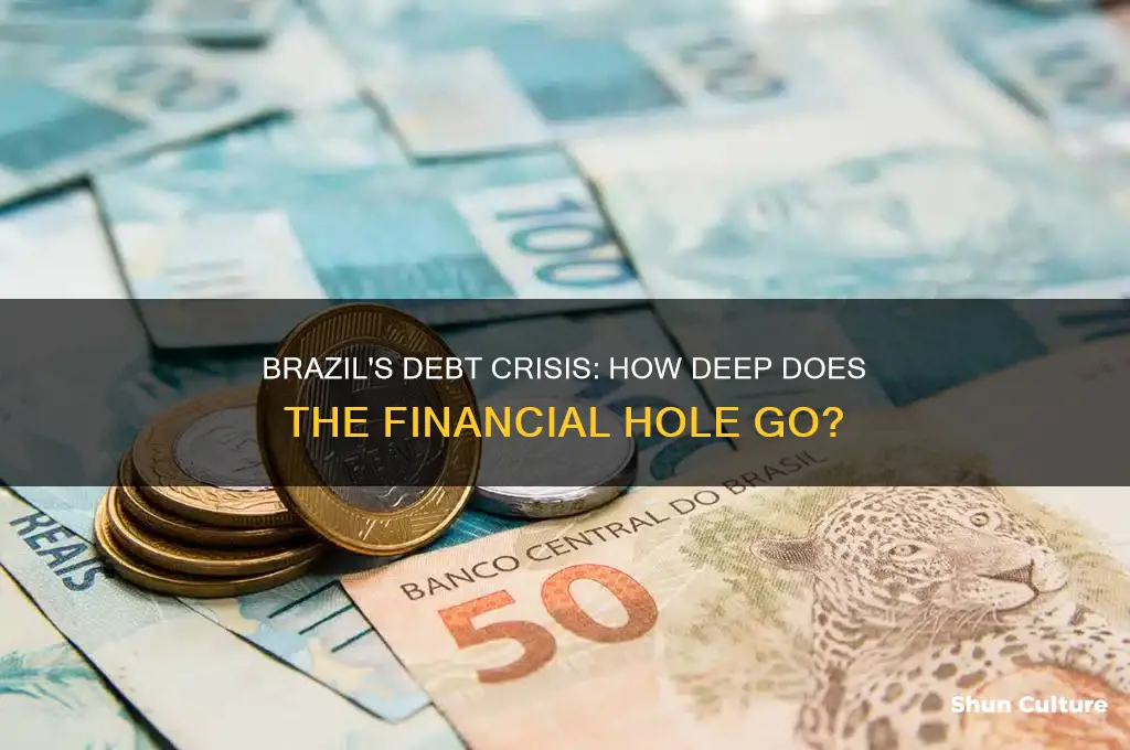 how far is brazil in debt