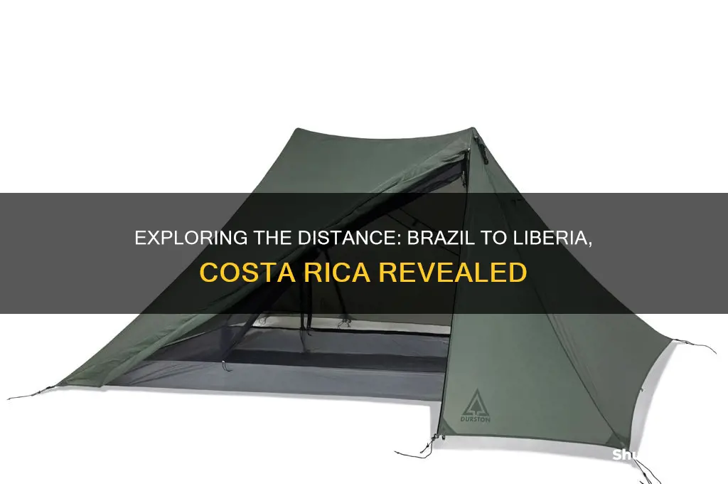 how far is brazil to liberia costa rica