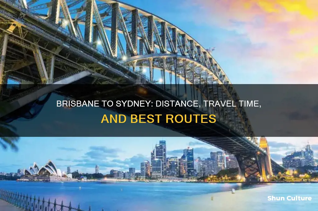 how far is brisbane from sydney australia