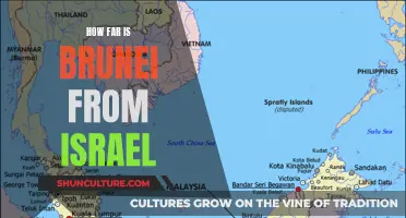 Exploring the Distance Between Brunei and Israel