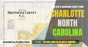 Charlotte to Brunswick County: How Far?