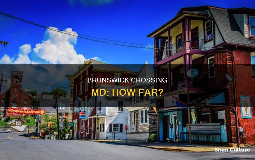 how far is brunswick crossing md