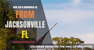 The Coastal Neighbors: Exploring the Distance Between Brunswick, GA and Jacksonville, FL