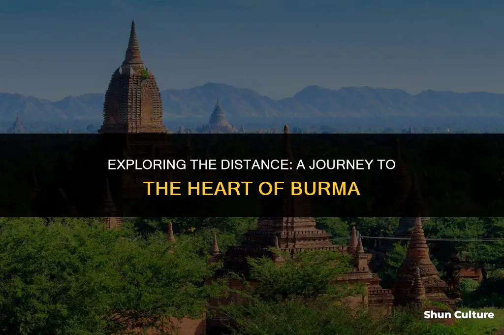 how far is burma