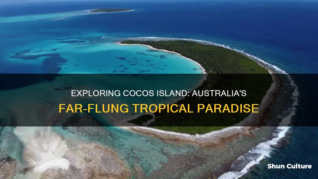 how far is cocos island from australia