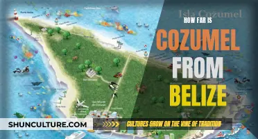 Exploring Cozumel and Belize: How Far Apart?