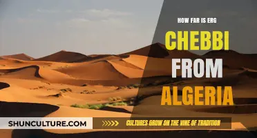 Distance from Algeria to Erg Chebbi: A Comprehensive Travel Guide