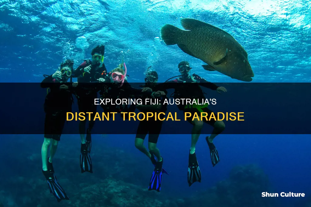 how far is fiji island from australia